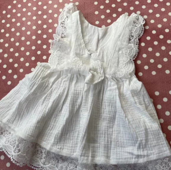 Classic Winnie the Pooh Lace Boho Birthday Outfit Dress Clothes Disney - Picture 4 of 9